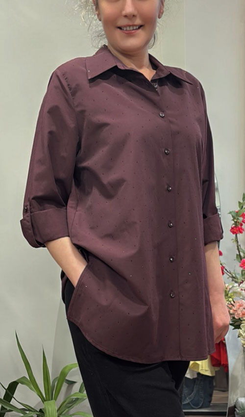 Taş Baskılı Gömlek