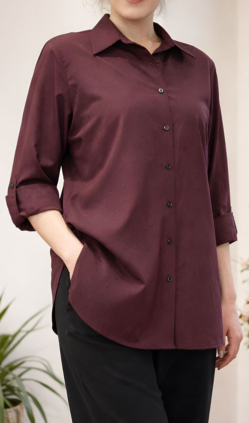 Taş Baskılı Gömlek