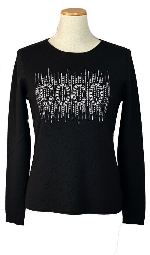 Taşlı Yumuşak Triko Kazak